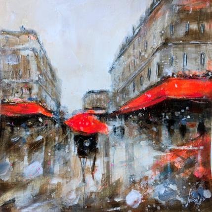 Painting Après midi  by Solveiga | Painting Figurative Acrylic Architecture
