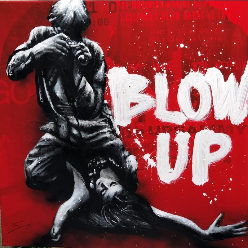 Painting BLOW UP by Mestres Sergi | Painting Pop-art Pop icons Graffiti Acrylic