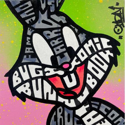 Painting BUGS BUNNY HAPPY FACE by Cmon | Painting Pop-art Pop icons