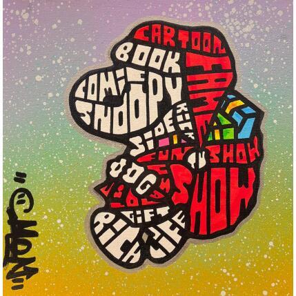 Painting SNOOPY X-MAS GIFT by Cmon | Painting Pop-art Pop icons