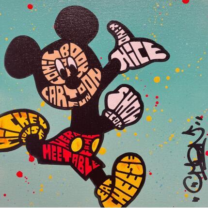 Painting MICKEY X JUMP by Cmon | Painting Pop-art Pop icons