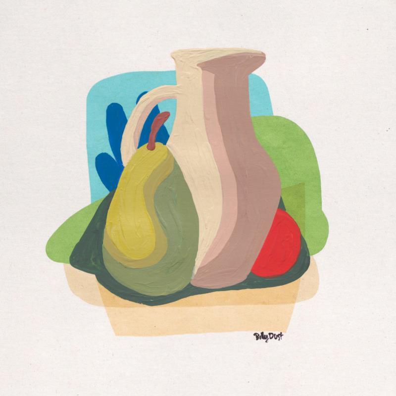 Peinture The Jar par Billy Dust | Tableau Figuratif Natures mortes Acrylique