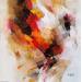 Painting Sunny autumn by Virgis | Painting Abstract Minimalist Oil