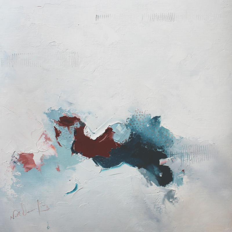 Painting le langage des rêves by Dumontier Nathalie | Painting Abstract Oil Minimalist