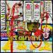 Painting La vie est belle ! (alright) by Costa Sophie | Painting Pop-art Music Pop icons Acrylic Gluing Upcycling