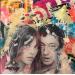 Painting JANE ET SERGE  by Nathy | Painting Pop-art Pop icons Acrylic