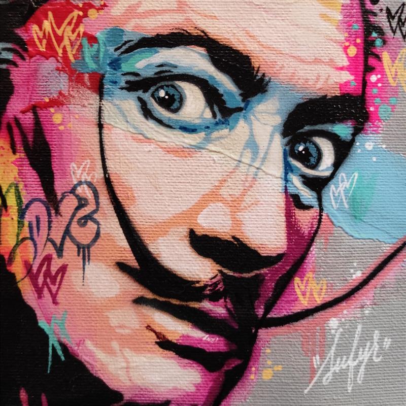 Painting Dali by Sufyr | Painting Street art Graffiti, Posca Pop icons