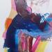 Gemälde L'arabesque pirouette von Cressanne | Gemälde Figurativ Akt Acryl Tinte Pastell