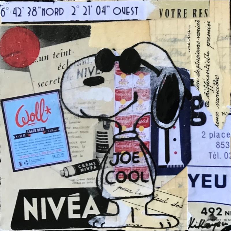 Painting Snoopy cool  by Kikayou | Painting Pop art Acrylic, Gluing, Graffiti Pop icons
