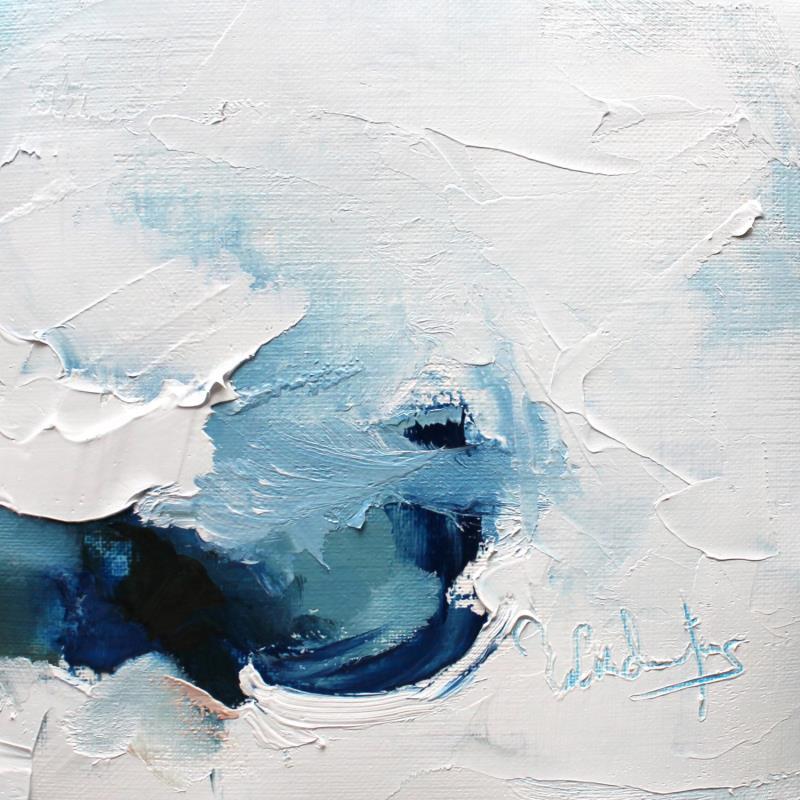 Painting tourbillon by Dumontier Nathalie | Painting Abstract Minimalist Oil