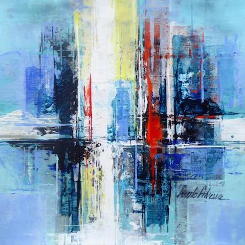 Painting Proposta by Silveira Saulo | Painting Abstract Acrylic