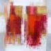 Painting October by Silveira Saulo | Painting Abstract Acrylic