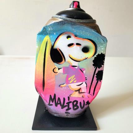Sculpture Malibu Snoop par Kedarone | Sculpture Pop-art Acrylique, Graffiti Icones Pop