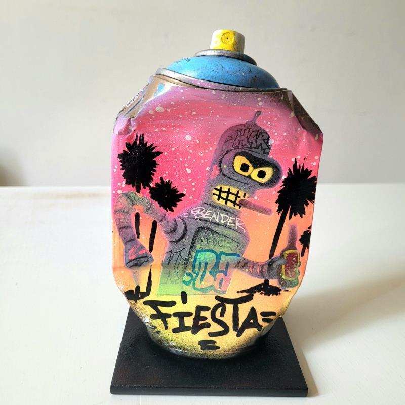 Sculpture Bender Playa by Kedarone | Sculpture Pop art Acrylic, Graffiti Pop icons