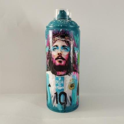 Sculpture Jesus Messi by Sufyr | Sculpture Street art Graffiti, Posca Pop icons