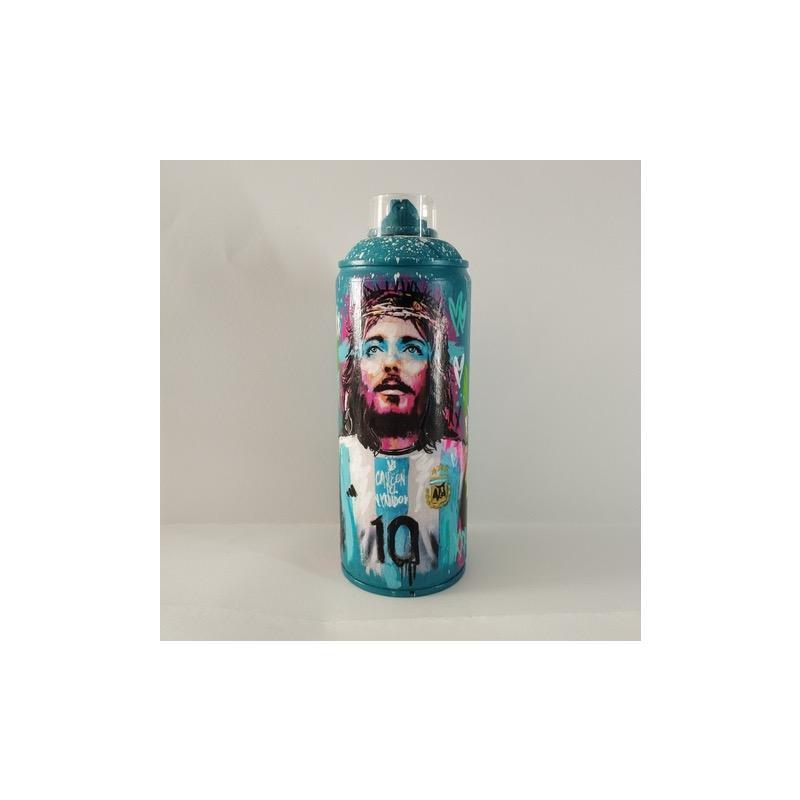 Sculpture Jesus Messi by Sufyr | Sculpture Street art Graffiti, Posca Pop icons