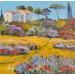 Painting Provence lumineuse by Degabriel Véronique | Painting Figurative Landscapes Nature Oil