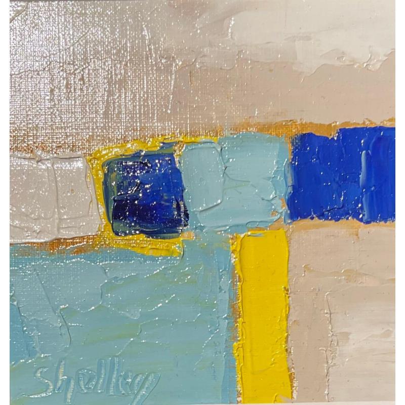Peinture Langage par Shelley | Tableau Abstrait Huile