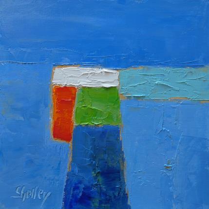 Painting complicité by Shelley | Painting Abstract Oil