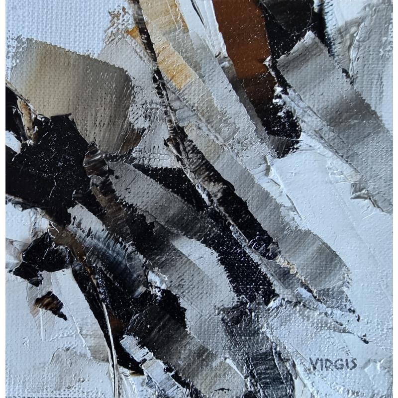 Painting Dull days by Virgis | Painting Abstract Oil Minimalist