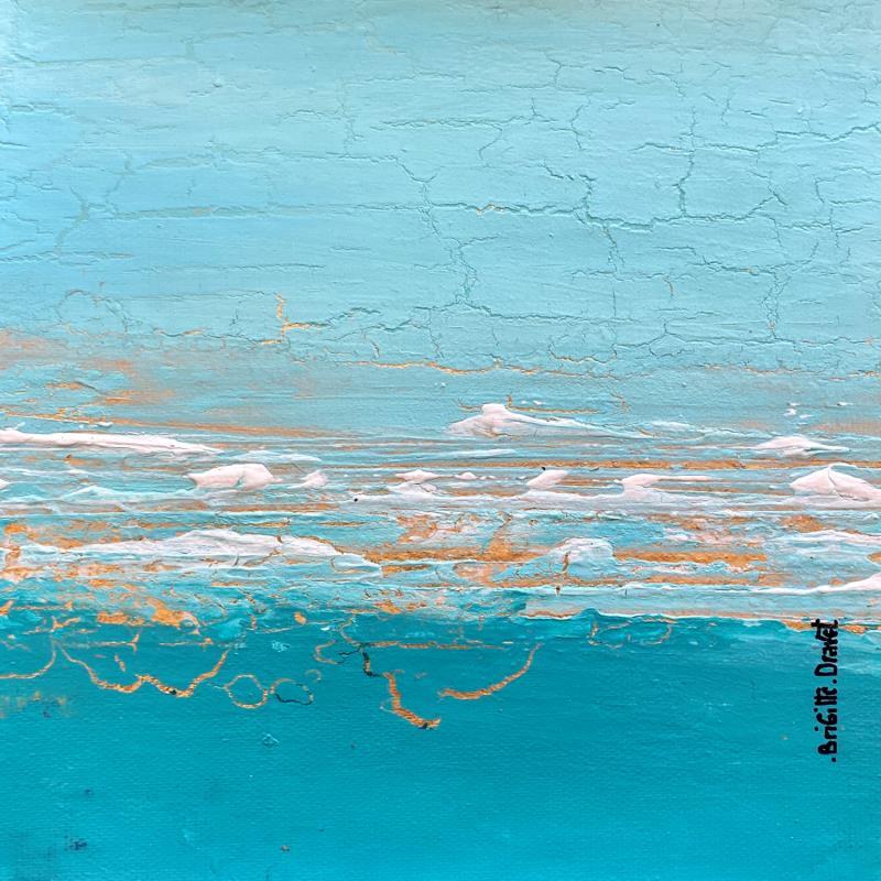 Painting Un espace de silence by Dravet Brigitte | Painting Abstract Minimalist Acrylic