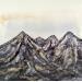 Peinture 1314 Poésie des Andes par Depaire Silvia | Tableau Abstrait Acrylique