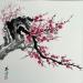 Peinture Cerisier en fleurs par Tayun | Tableau Figuratif Nature Aquarelle Encre
