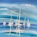 Painting Le bleu de mes envies pures by Fonteyne David | Painting Figurative Marine Acrylic