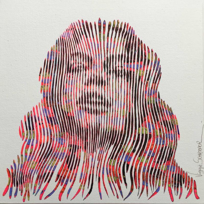 Painting Découvre moi by Schroeder Virginie | Painting Pop-art Acrylic Pop icons