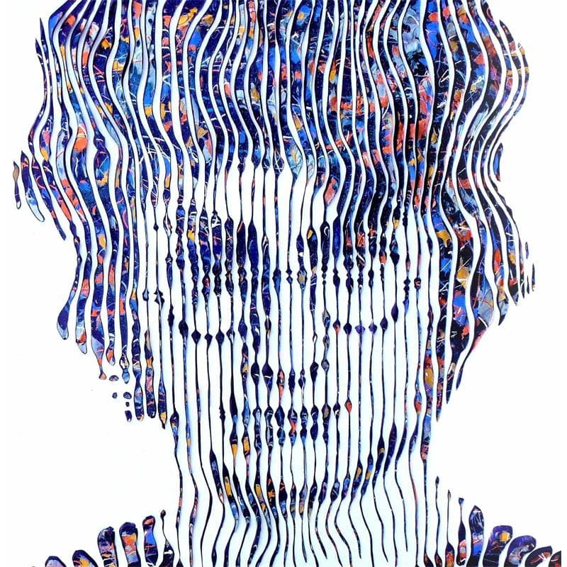 Painting Harry Potter héros aux milles visages by Schroeder Virginie | Painting Pop art Acrylic Pop icons