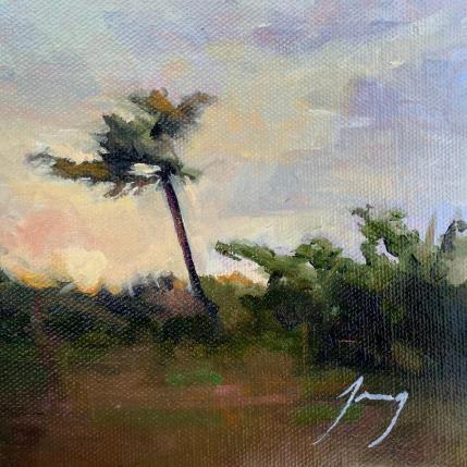 Painting Lonely Tree by Jung François | Painting Figurative Oil