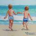 Painting CONFIANZA by Escobar Francesca | Painting Figurative Child Acrylic