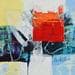 Painting Nostalgia by Silveira Saulo | Painting Abstract Mixed Minimalist