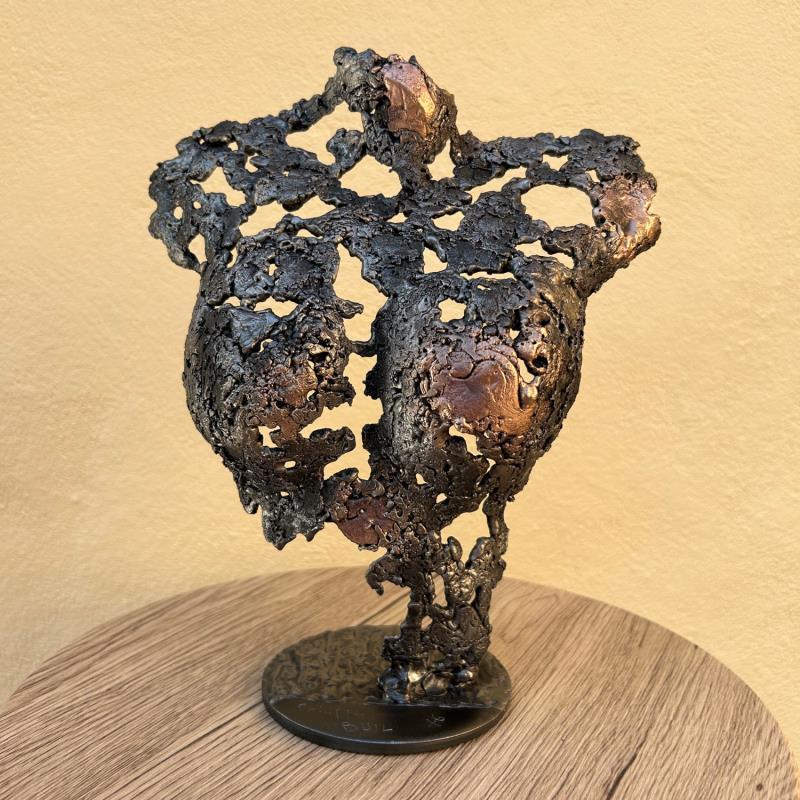 Sculpture Pavarti Marguerite par Buil Philippe | Sculpture Figuratif Bronze, Métal Mode, Nu, Scènes de vie