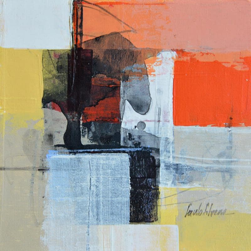 Painting Apologia Portugal by Silveira Saulo | Painting Abstract Mixed Minimalist