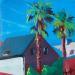 Painting Palm trees by Coueffic Sébastien | Painting Realism Oil