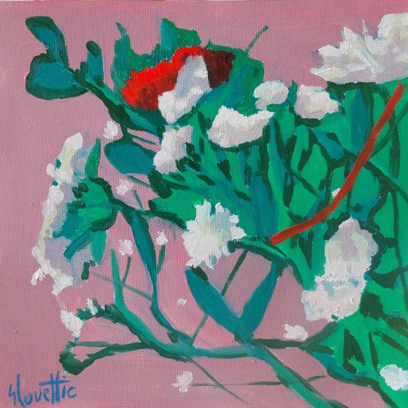 Painting Bouquet  by Coueffic Sébastien | Painting Realism Oil