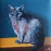 Painting Sunny cat  by Coueffic Sébastien | Painting Realism Oil