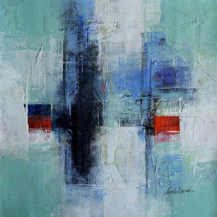 Painting Solitario by Silveira Saulo | Painting Abstract Acrylic Minimalist