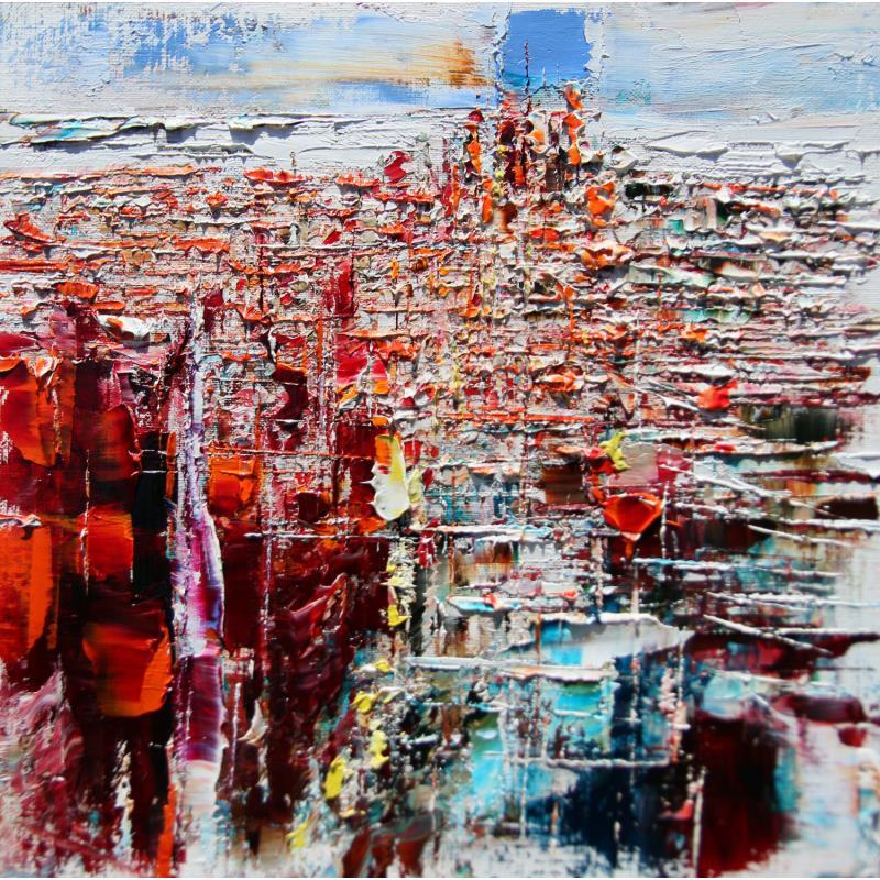 Gemälde New York City #1 von Reymond Pierre | Gemälde Impressionismus Öl Urban