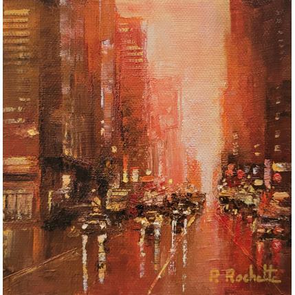 Painting Ardente clarté  by Rochette Patrice | Painting Figurative Oil Urban