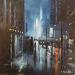 Painting See the light  by Rochette Patrice | Painting Figurative Urban Oil