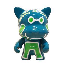 Sculpture Mr Green by Ralau | Sculpture Street art Acrylic, Posca Animals