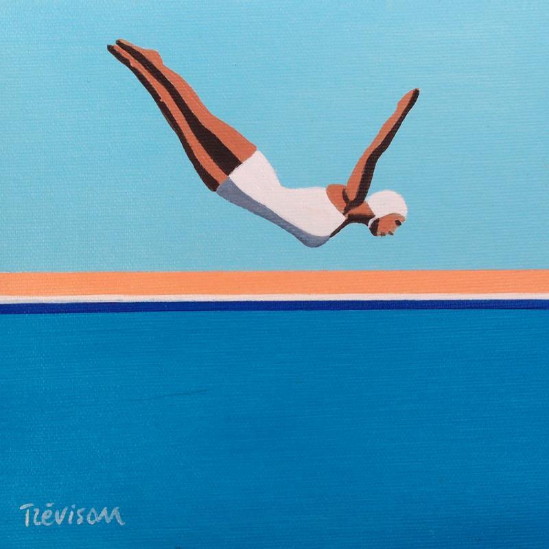 Painting In the sky by Trevisan Carlo | Painting Surrealism Oil Life style, Marine, Minimalist, Pop icons