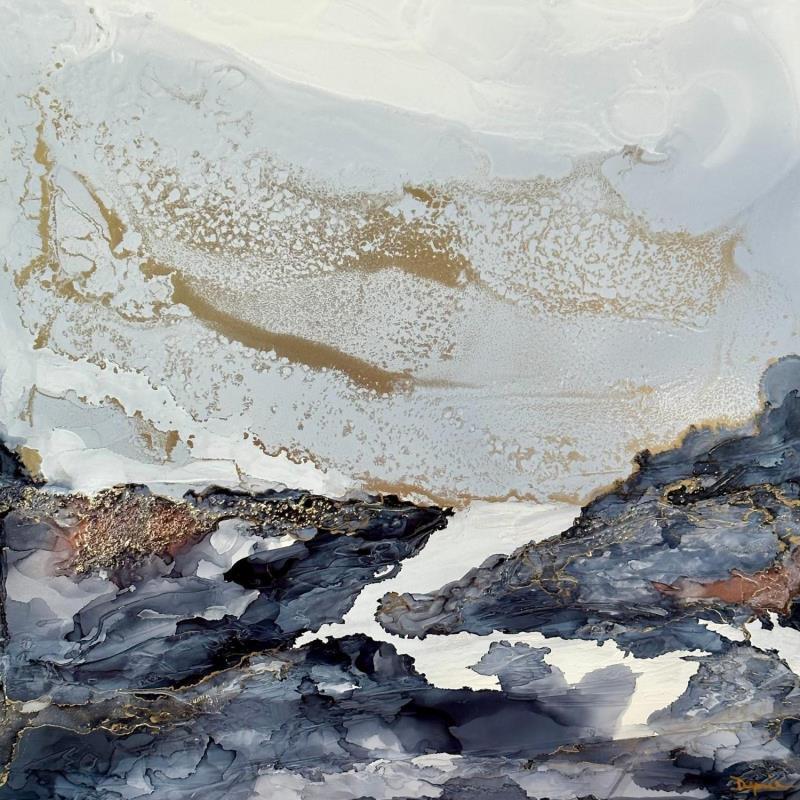 Gemälde F3  1268 -  Poésie Minérale von Depaire Silvia | Gemälde Abstrakt Landschaften Marine Minimalistisch Acryl