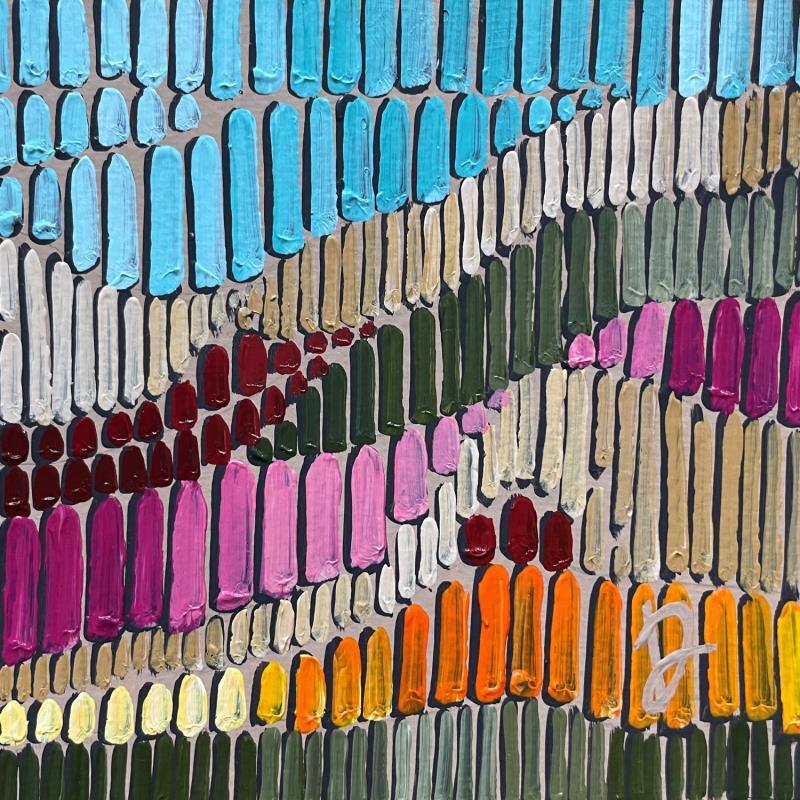 Peinture spring colors 2 par Dmitrieva Daria | Tableau Abstrait Acrylique Nature