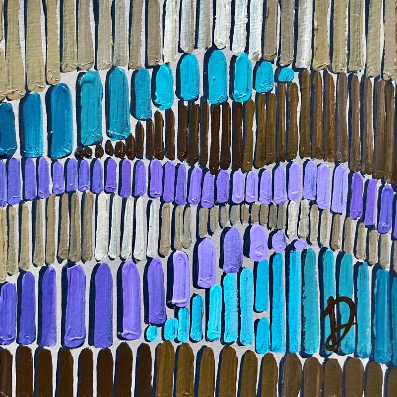 Painting purple path  by Dmitrieva Daria | Painting Abstract Acrylic Nature