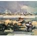 Painting En BRETAGNE mauve by Langlois Jean-Luc | Painting Figurative Marine Watercolor