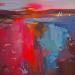 Painting Luxurious sunset by Bond Tetiana | Painting Figurative Oil