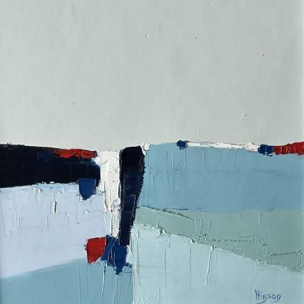 Painting Passe le temps 3 by Hirson Sandrine  | Painting Abstract Oil Landscapes, Minimalist, Nature